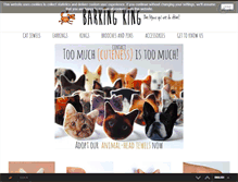 Tablet Screenshot of barking-king.com